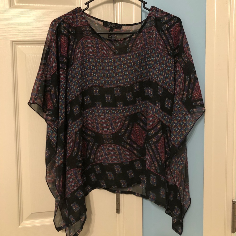loose shaw style blouse